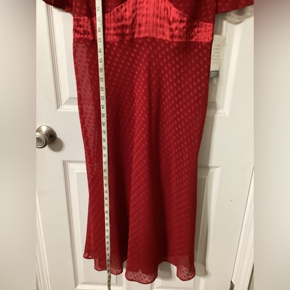 Emma James Red Polka Dot Design Dress Size 12. Missing‎ some of the sequins - Picture 4 of 8